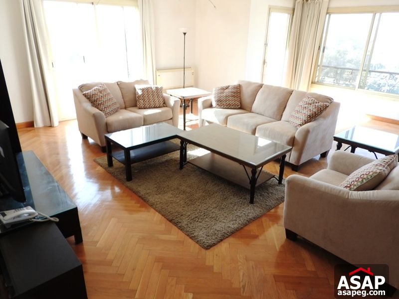 Furnished Apartment with Sharing Pool in Maadi Furnished Apartment with Sharing Pool in Maadi