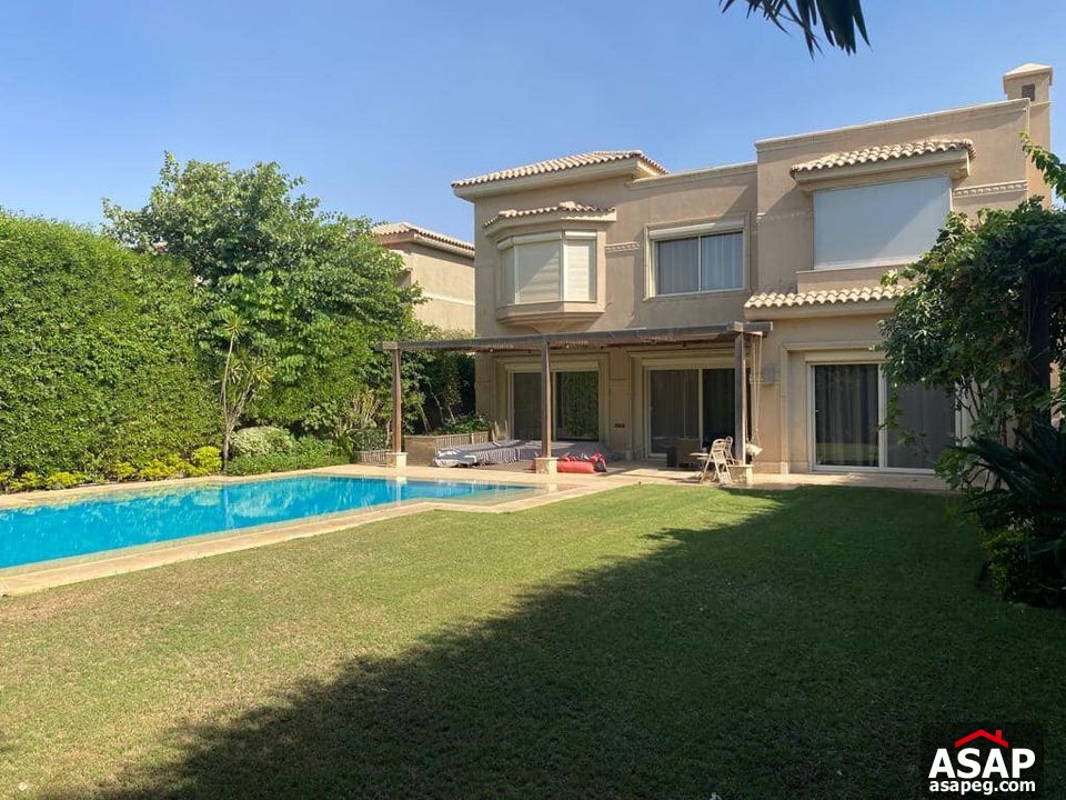 Villa with Pool for Rent in Palm Hills Compound Villa with Pool for Rent in Palm Hills Compound