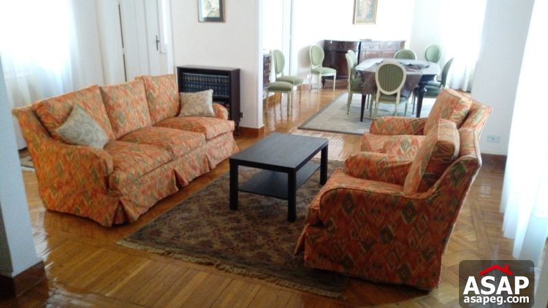 Apartment for rent in zamalek