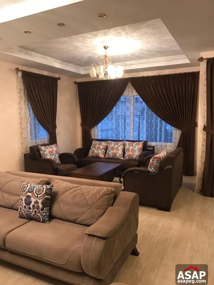 Twin House with Pool for Rent in Uptown Cairo