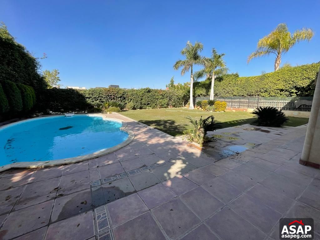 Stand Alone with Swimming Pool for Rent in Katameya Heights Stand Alone with Swimming Pool for Rent in Katameya Heights