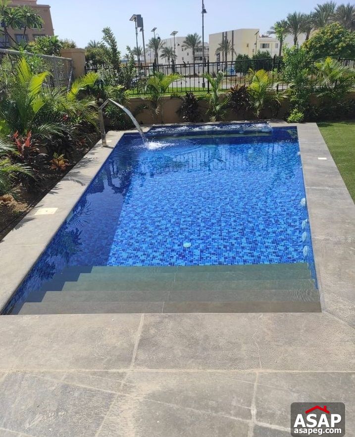 Twin House with Swimming Pool for Rent in Mivida Compound Twin House with Swimming Pool for Rent in Mivida Compound