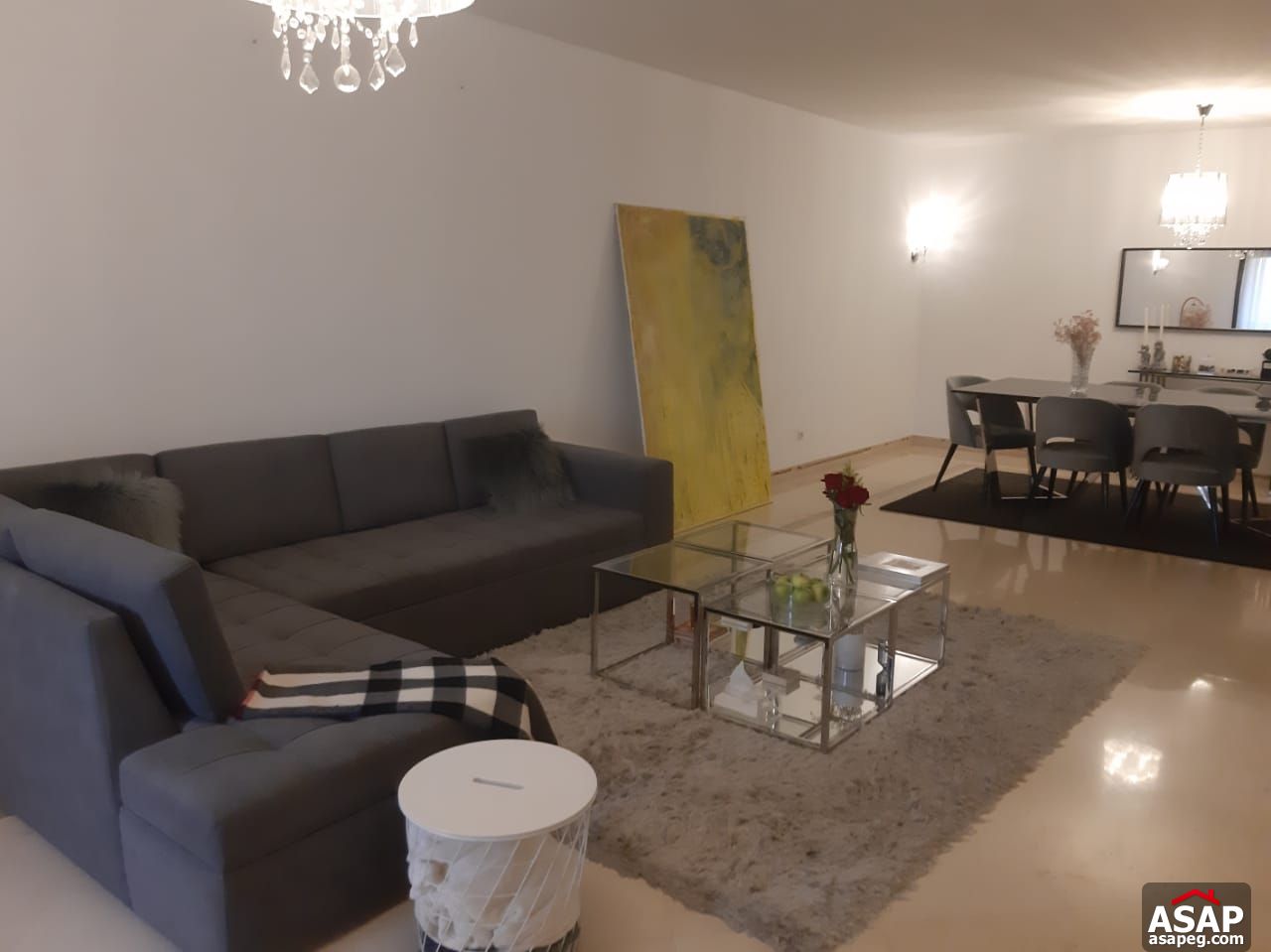 Semi Furnished Apartment for Rent in Mivida Semi Furnished Apartment for Rent in Mivida
