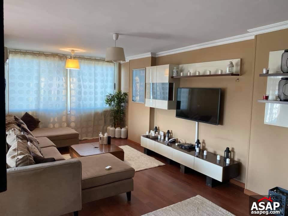 Flat with Nile View for Rent in Zamalek