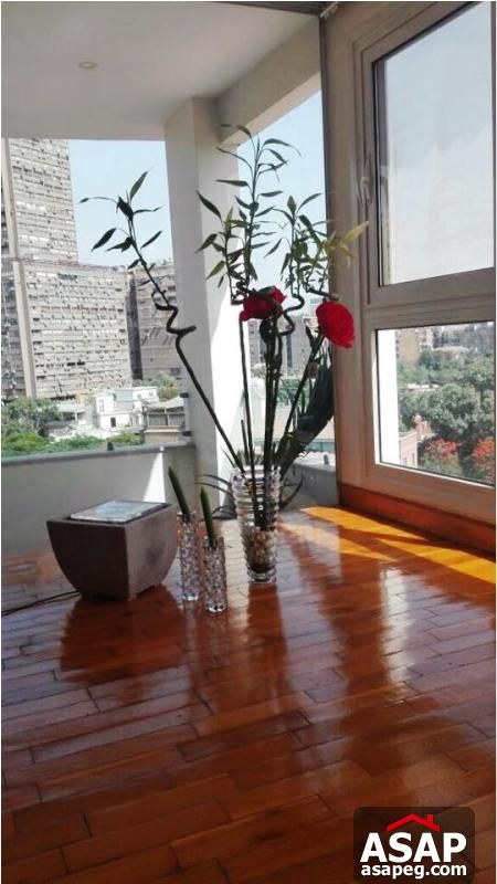 Furnished Apartment with Big Terrace for Rent in Zamalek