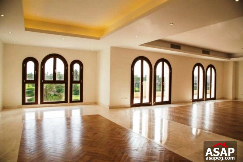 Apartment with Pool for Rent in Katameya Dunes