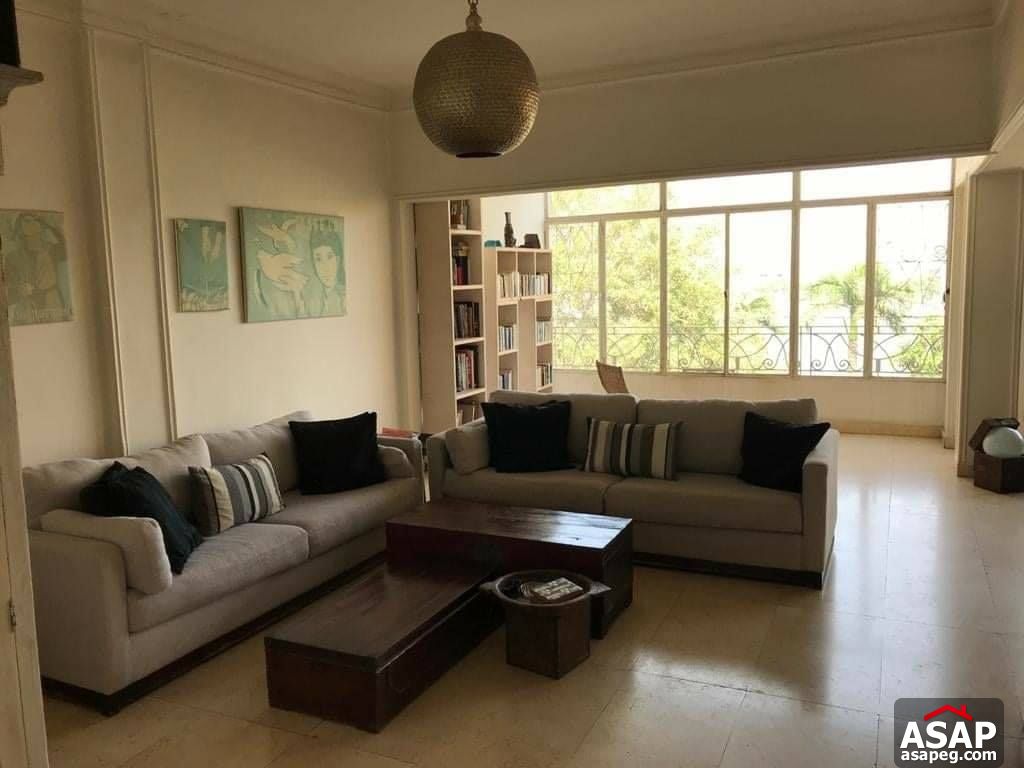 Nice Apartment with Nile View in Zamalek for Rent Nice Apartment with Nile View in Zamalek for Rent