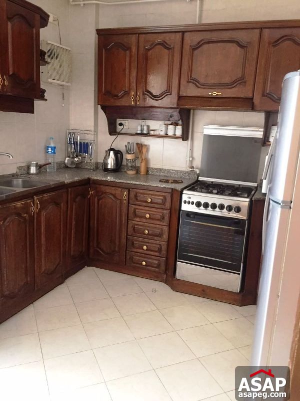 Furnished Apartment with Nice Balcony in El Rehab City