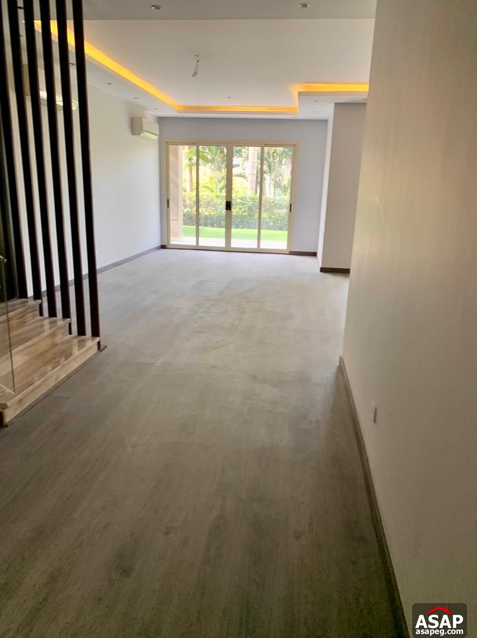 Duplex with Garden for Rent in Park View Hassan Allam