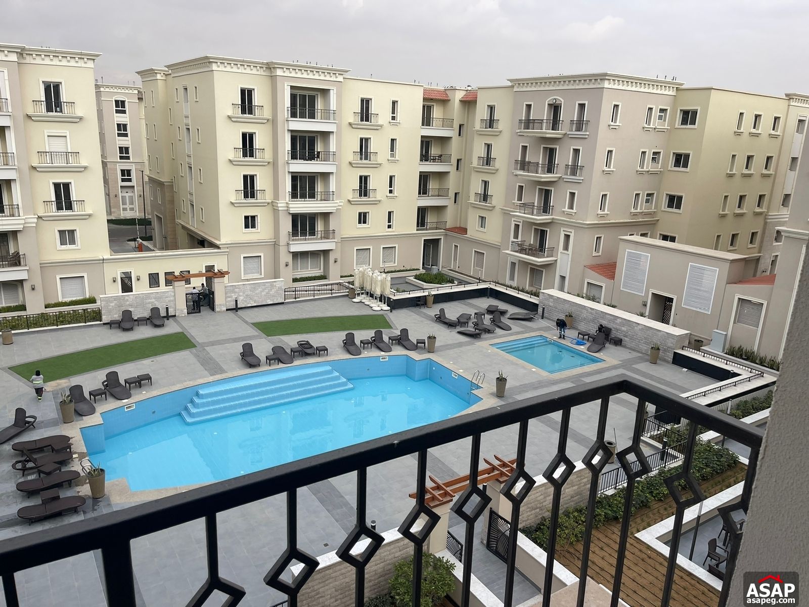 Finished Apartment with Pool View for Sale in Mivida Finished Apartment with Pool View for Sale in Mivida