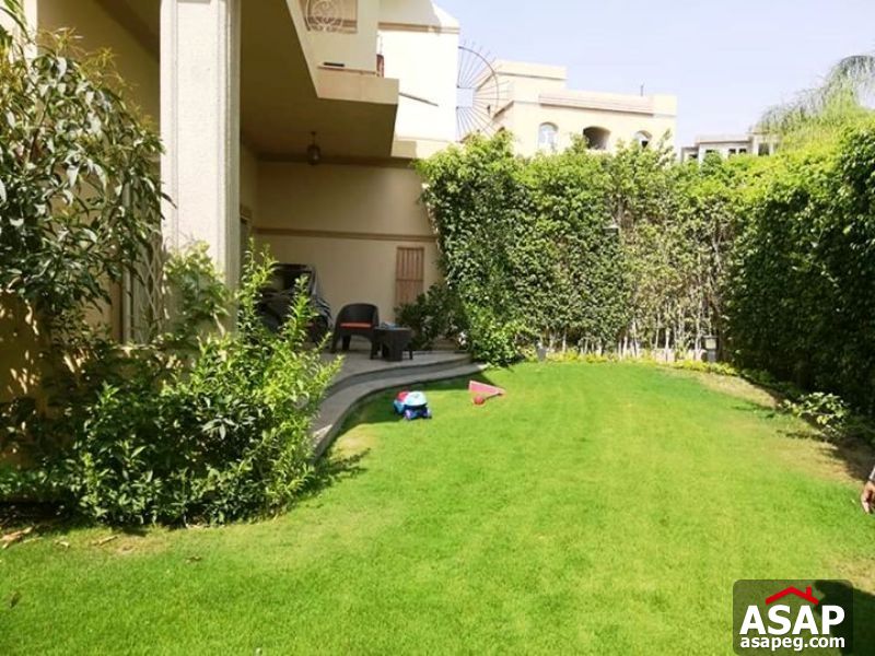 Twin House with Garden for Rent in Moon Valley - New Cairo Twin House with Garden for Rent in Moon Valley - New Cairo