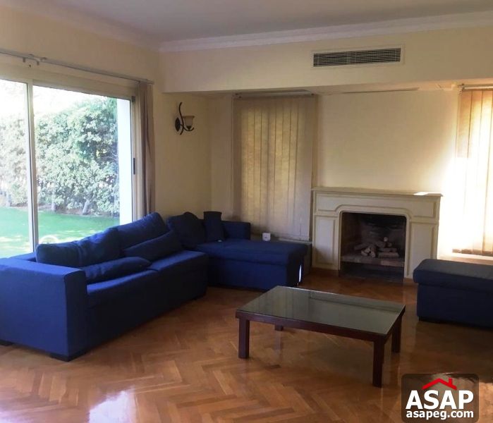 Villa with Garden for Rent in Katameya Heights