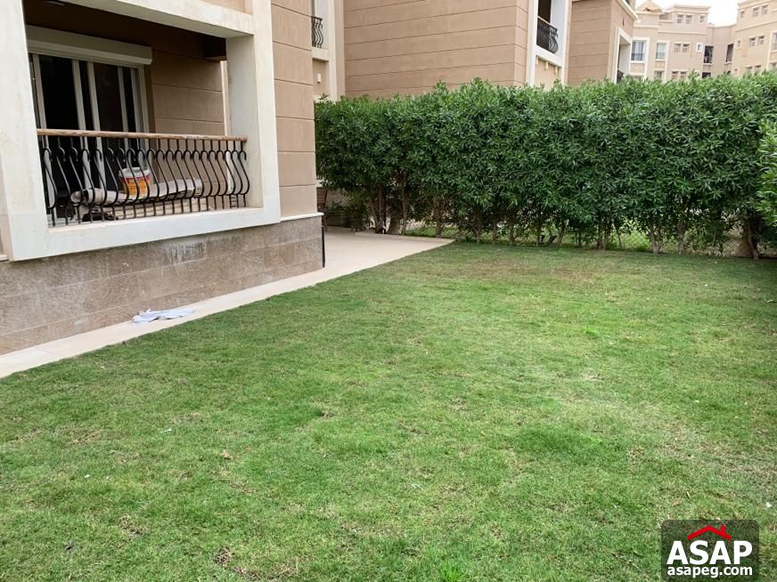 Apartment with Big Garden in Katameya Plaza