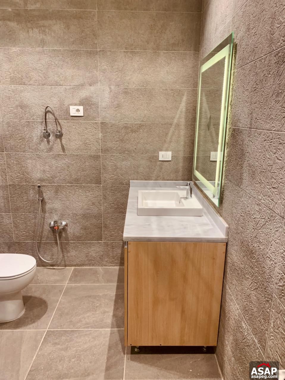 Duplex with Garden for Rent in Park View Hassan Allam