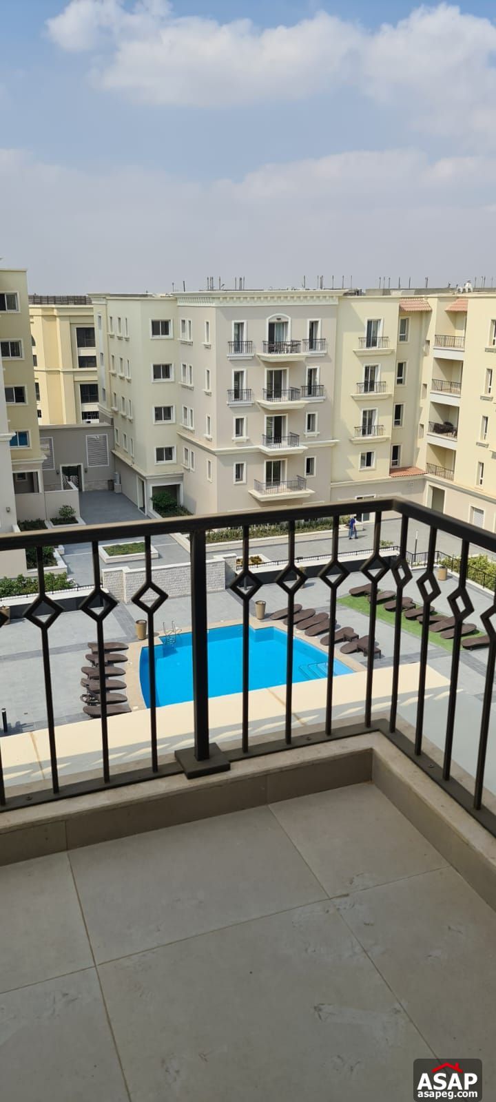 Apartment with Pool View for Rent in Mivida Apartment with Pool View for Rent in Mivida