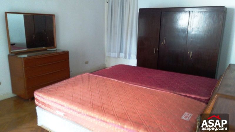 Furnished Apartment with Nice Balcony in Zamalek