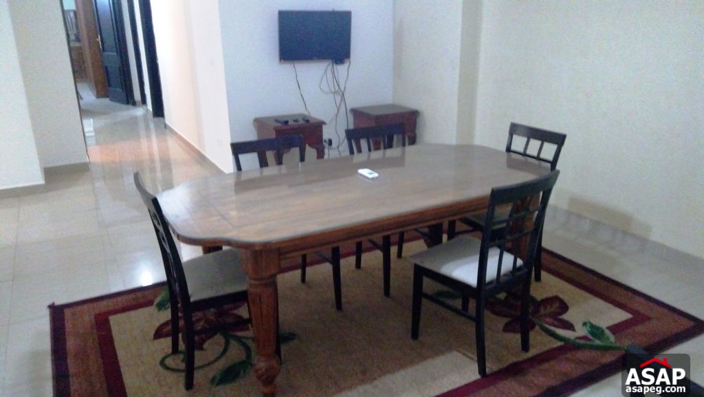 Furnished Apartment with Big Kitchen for Rent in Zamalek