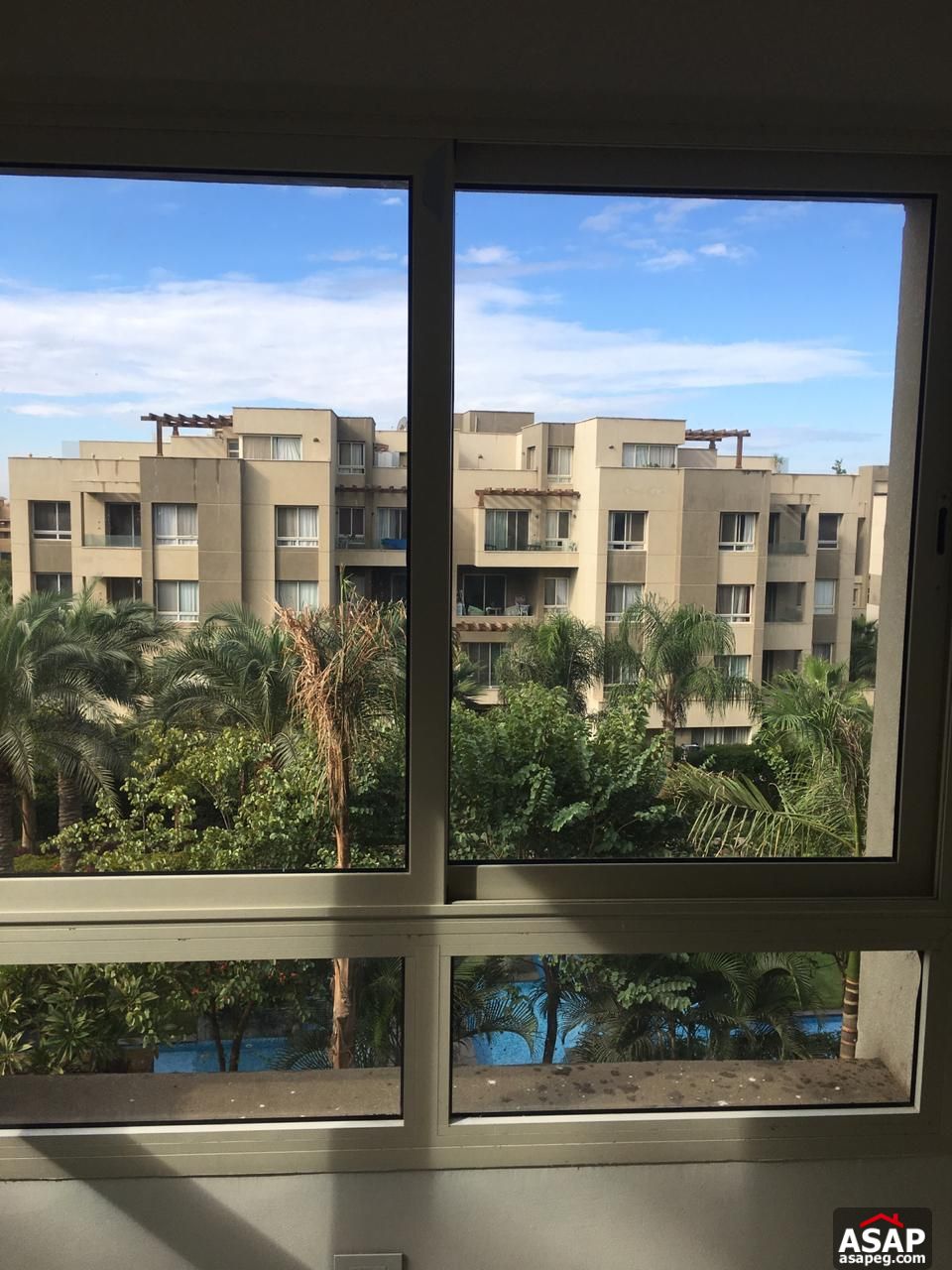 Semi-Furnished and Air-conditioned Apartment for rent in New cairo - in Park View Hassan Allam