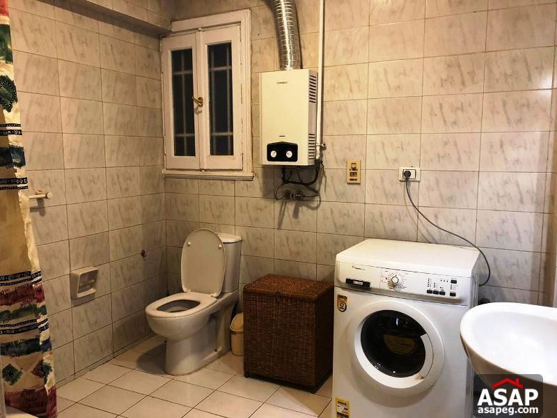 Flat with Big Balcony in Zamalek for Rent