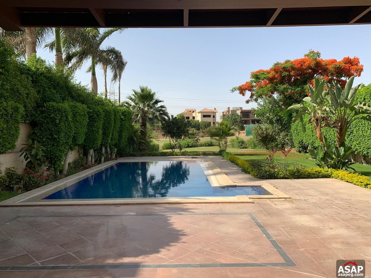 Villa with Golf View for Sale in Mirage Compound Villa with Golf View for Sale in Mirage Compound