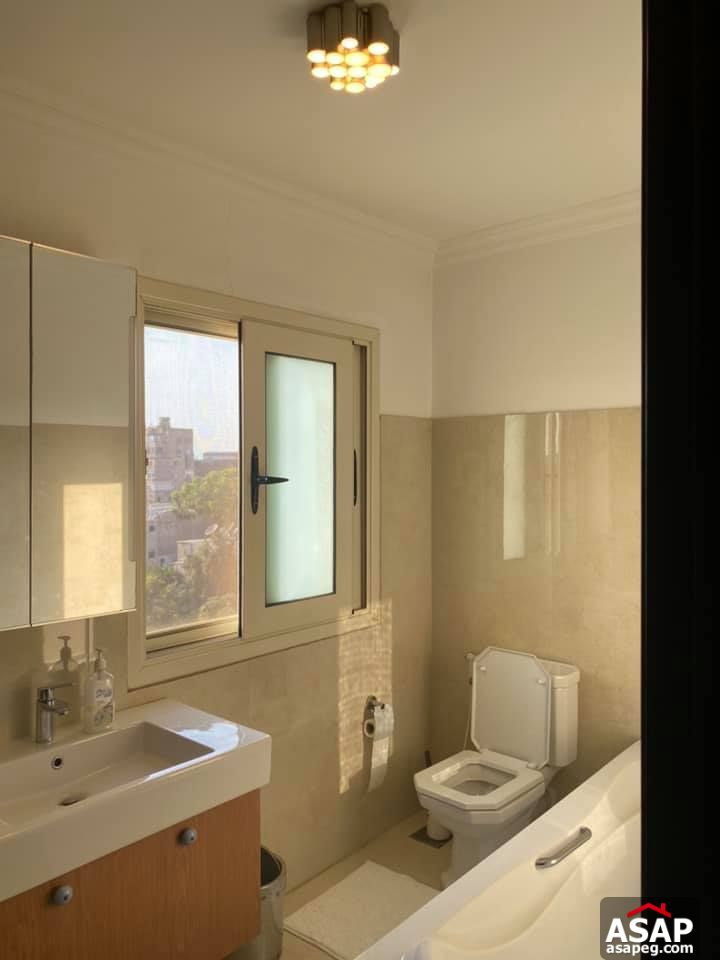 Flat with Nile View for Rent in Zamalek