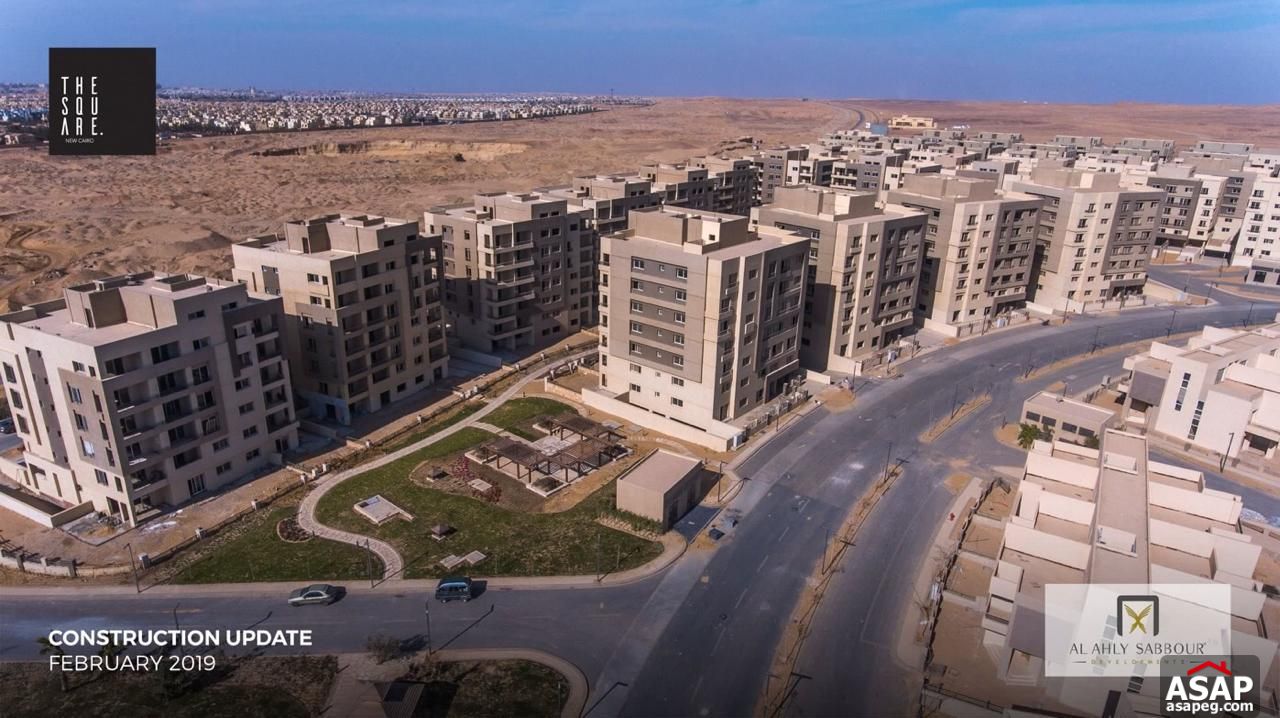 Apartment with big private garden for sale at the square sabbour