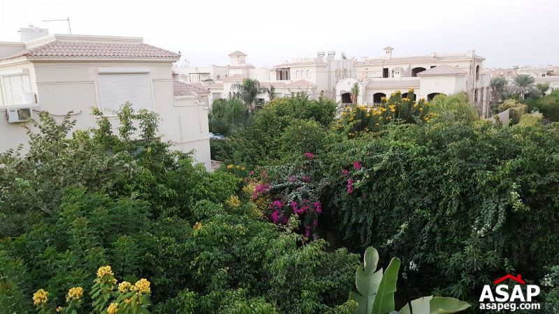 Furnished Villa with Big Garden for Rent in New Cairo