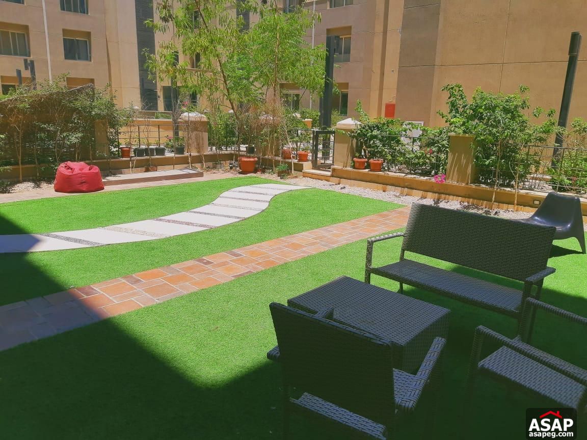 Ground Floor for Rent in New Cairo compounds - The Village Palm Hills