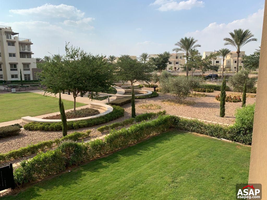 Duplex with Garden for Rent in Uptown Cairo