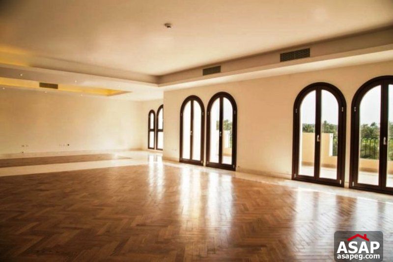 Apartment with Pool for Rent in Katameya Dunes