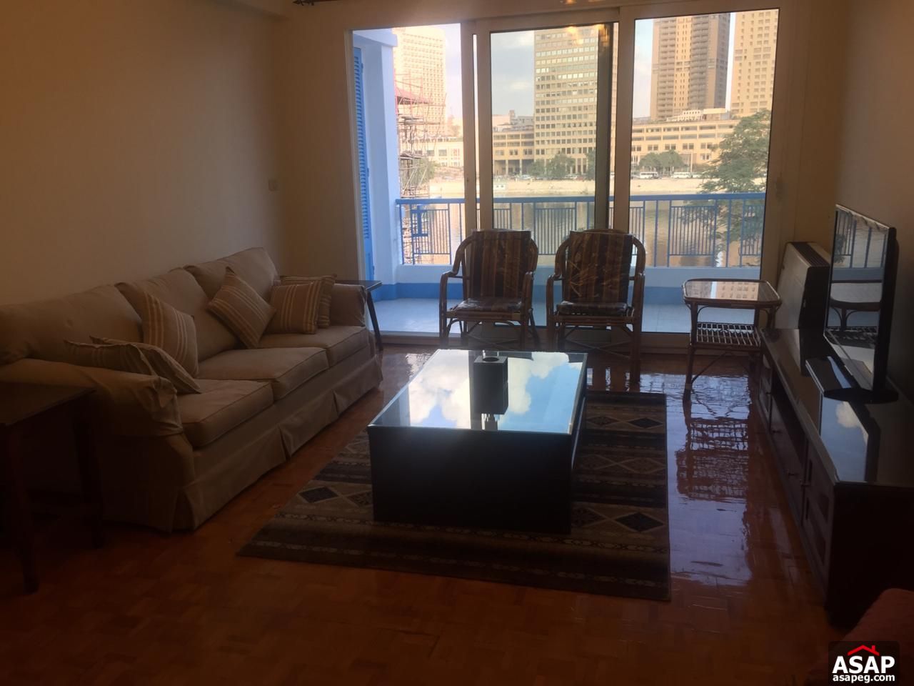 Flat with Nile View in Zamalek