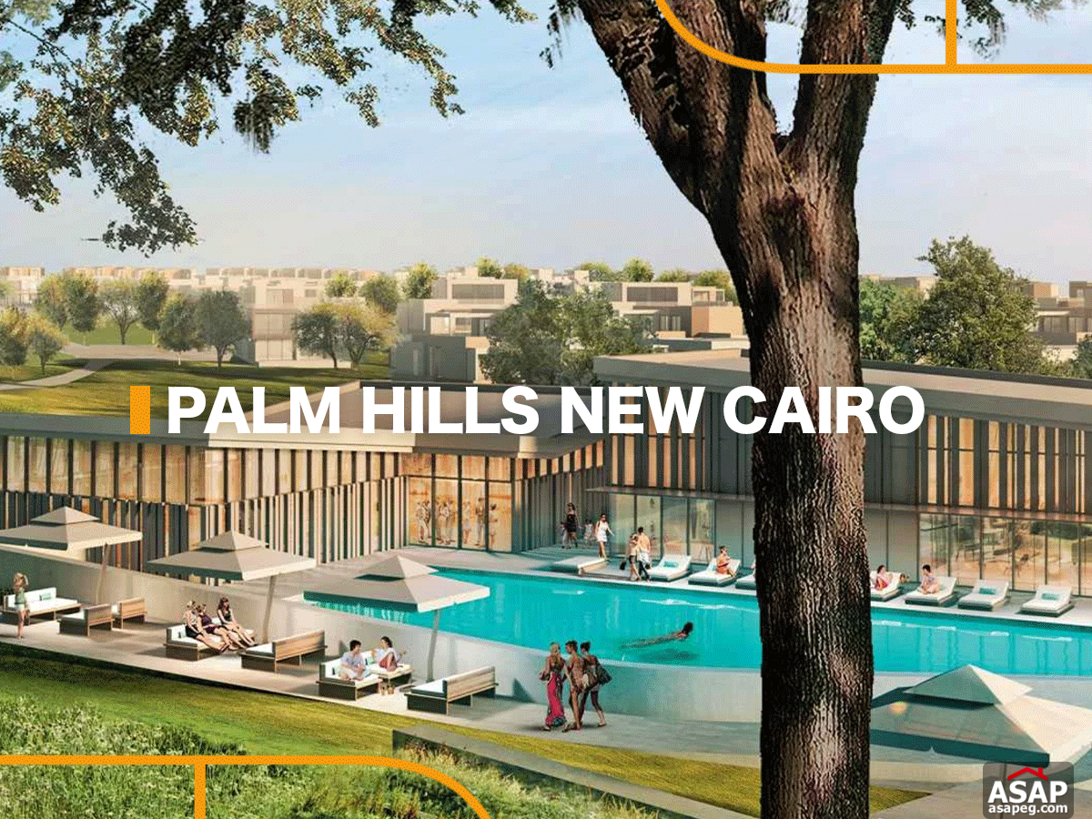 Apartment with Garden View for Sale in Palm Hills New Cairo