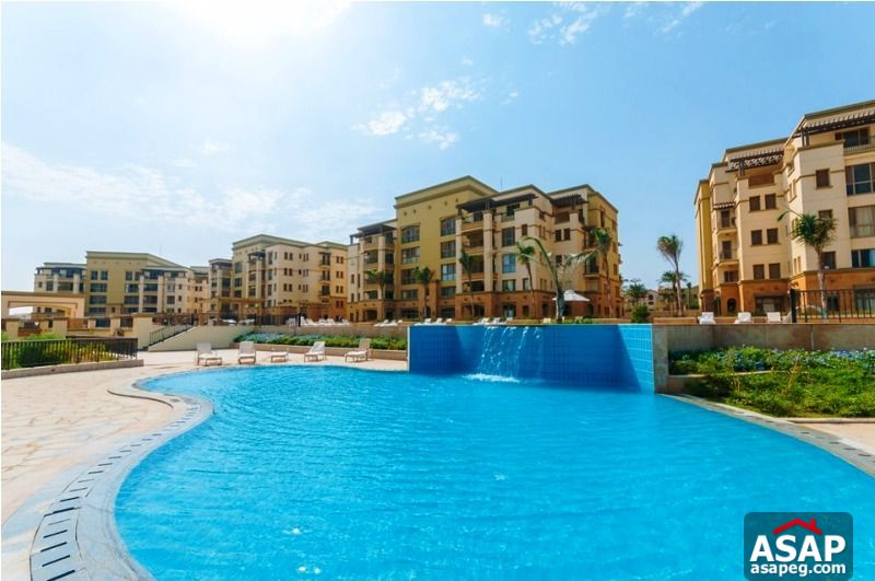Apartment with Pool View in Uptown Cairo for Rent