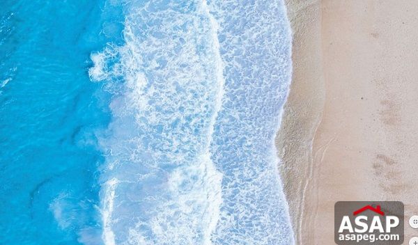 chalet at Fouka bay lagoon view