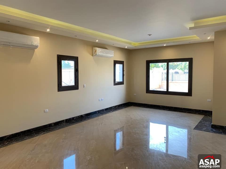 Semi Furnished Stand Alone Villa with Garden for Rent in New Cairo compounds - Mivida