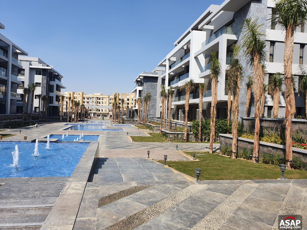 Apartment with Lake View in El Patio - New Cairo