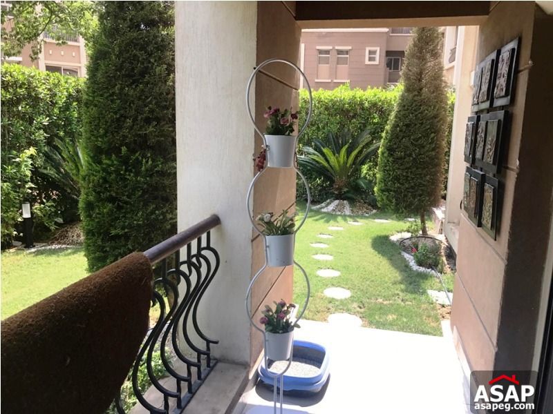 Apartment with Garden for Rent in Katameya Plaza