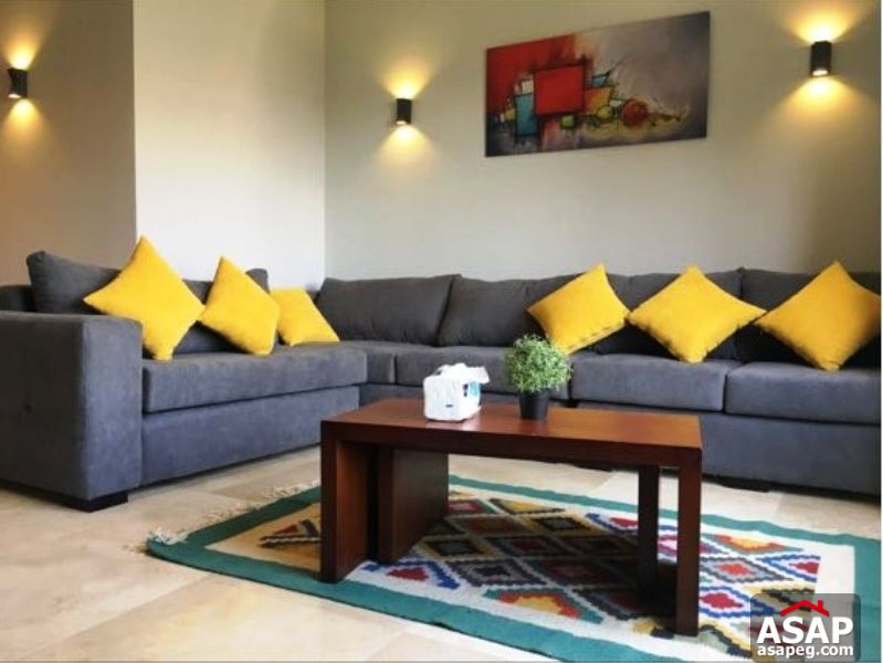 Modern Apartment For Rent In The Village Palm Hills - New Cairo Modern Apartment For Rent In The Village Palm Hills - New Cairo