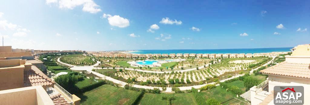 Telal at north coast finished chalet sea view