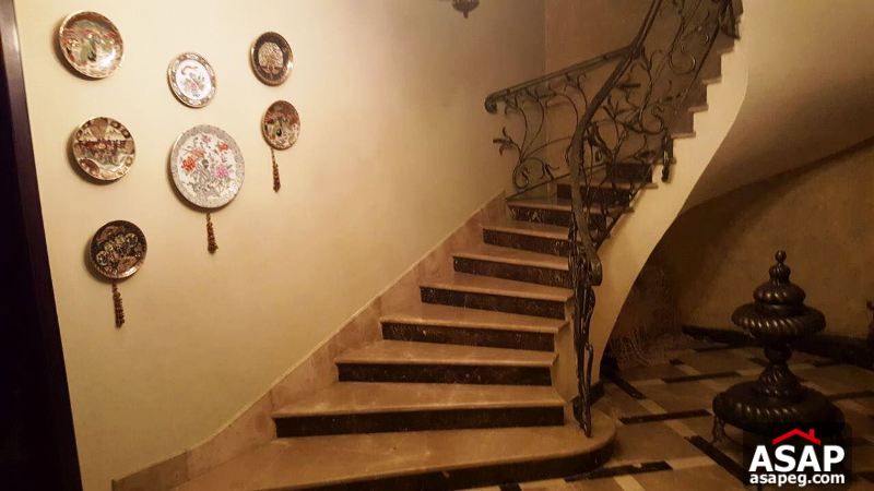 Furnished Villa with Big Garden for Rent in New Cairo