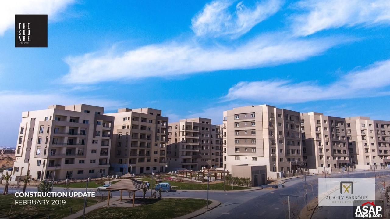 Apartment with big private garden for sale at the square sabbour