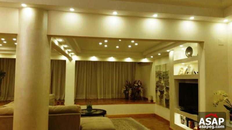 Furnished Apartment with Big Terrace for Rent in Zamalek