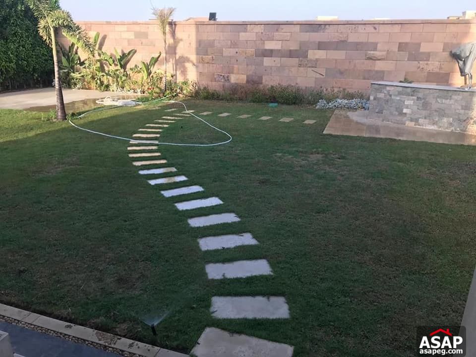 Villa with Big Garden for Rent in Mivida Villa with Big Garden for Rent in Mivida