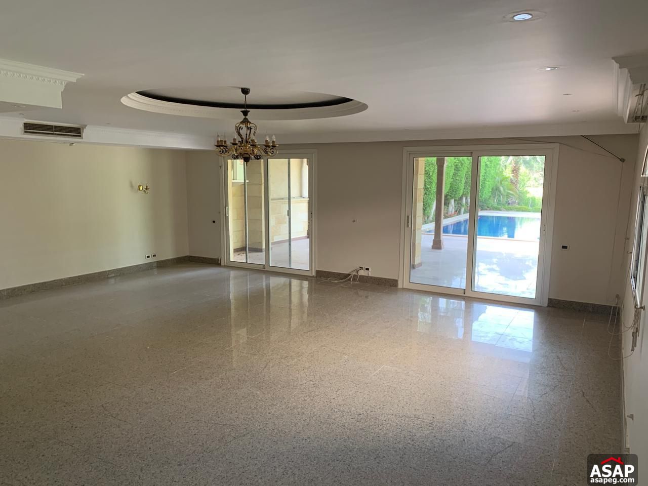 Villa with Golf View for Sale in Mirage Compound Villa with Golf View for Sale in Mirage Compound