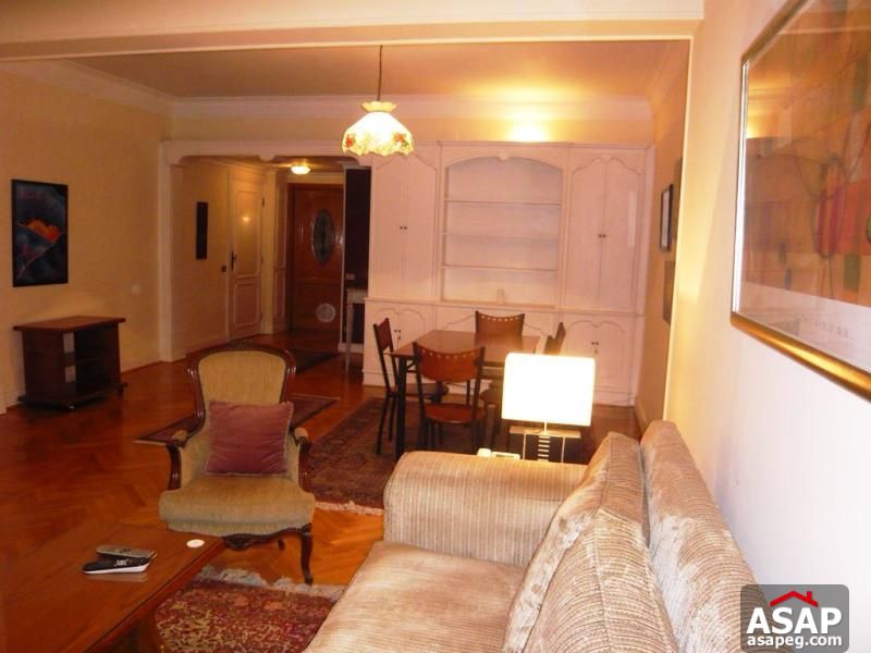 Apartment with Nile View for Rent in Zamalek