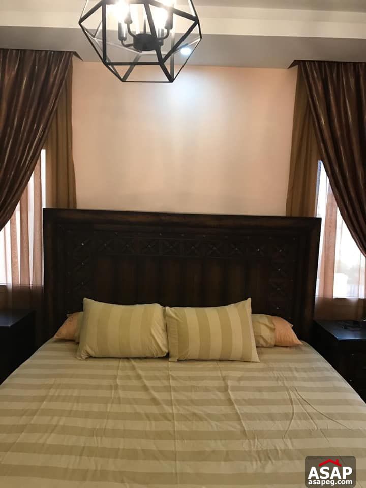 Twin House with Pool for Rent in Uptown Cairo