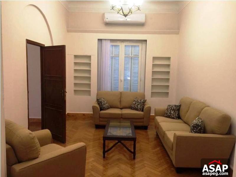 Apartment with Balcony for Rent in Zamalek Apartment with Balcony for Rent in Zamalek