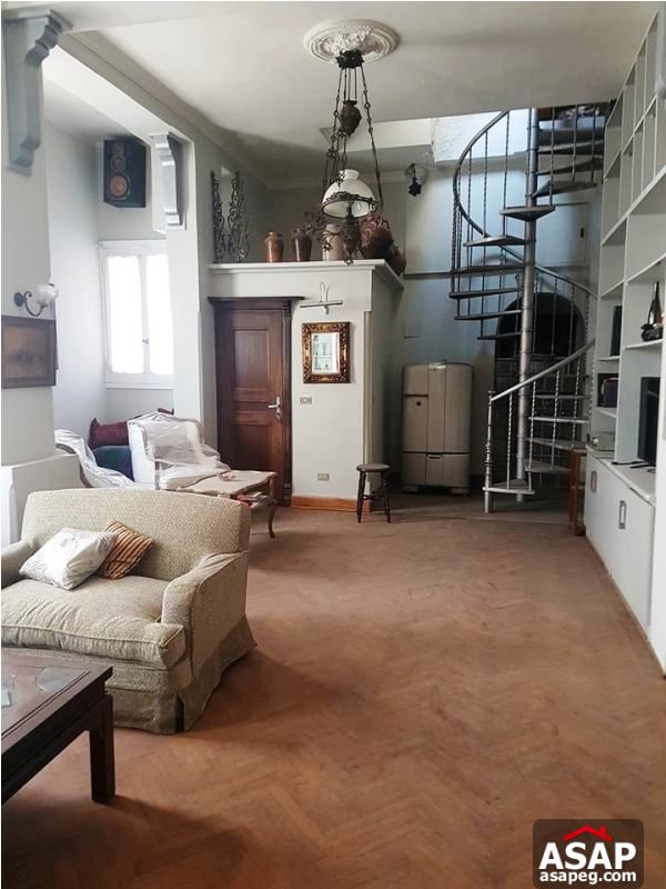 Duplex with Roof for Sale in Zamalek Duplex with Roof for Sale in Zamalek