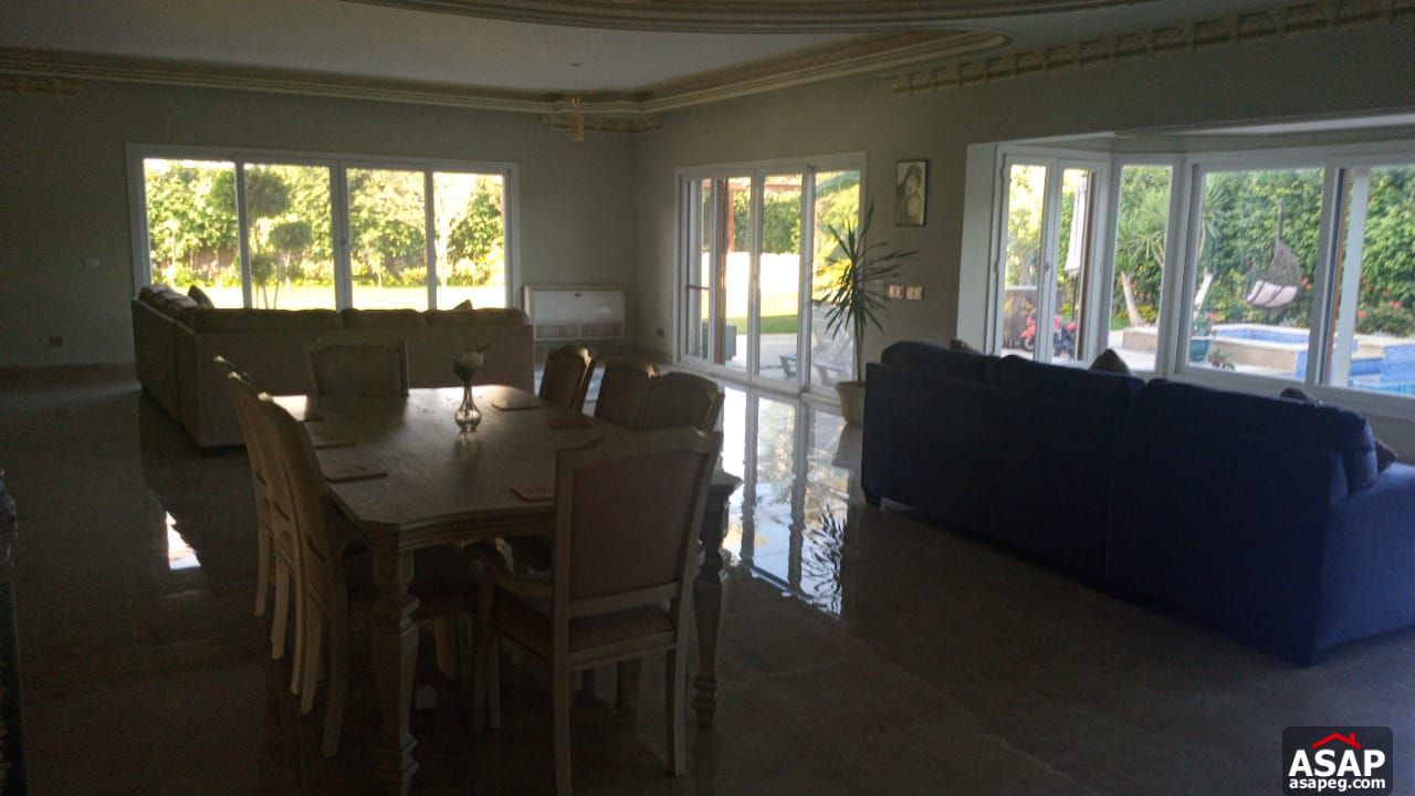 Villa with Swimming Pool for Rent in El Rabwa Compound