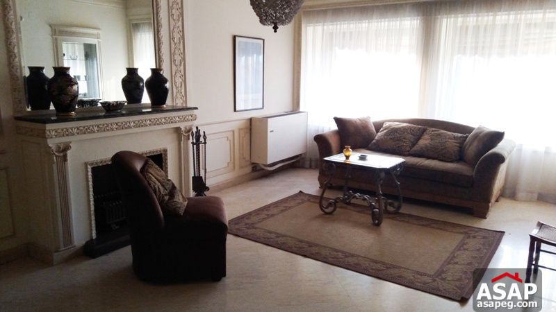 Furnished Apartment with Nile View in Zamalek Furnished Apartment with Nile View in Zamalek